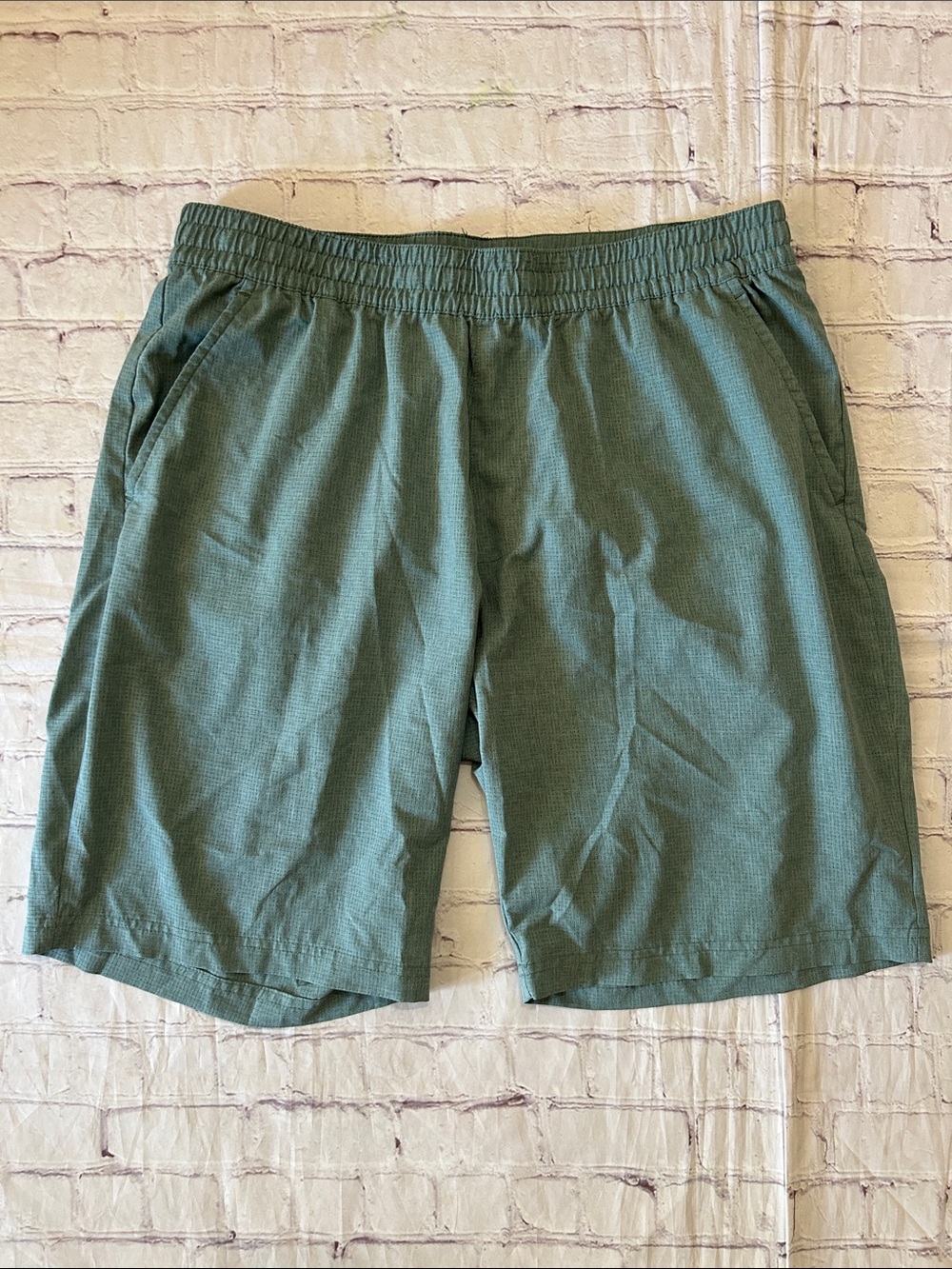 adidas Golf Men's Lightweight Athletic Shorts Large 9” Teal Blue Green